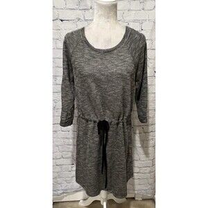 Women’s AB studio Long sleeve lightweight Belted dress Size Large